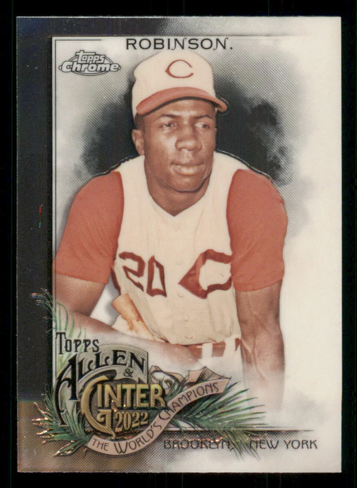 2022 Topps Allen and Ginter Chrome #142 Frank Robinson - Image 1 of 2