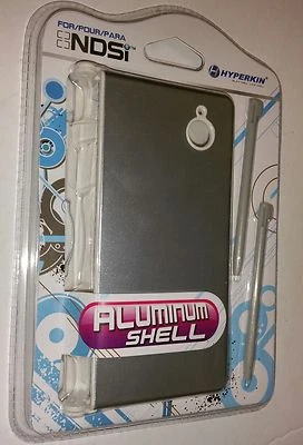 NEW Sealed Silver Aluminum Shell W/2 Stylus Pens for Nintendo DSi Hyperkin #42J - Image 1 of 4