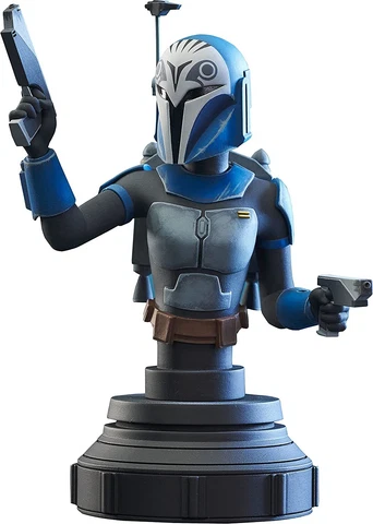 Star Wars The Clone Wars Bo-Katan Kryze 1:7 Scale Bust Diamond Select Toys Cover