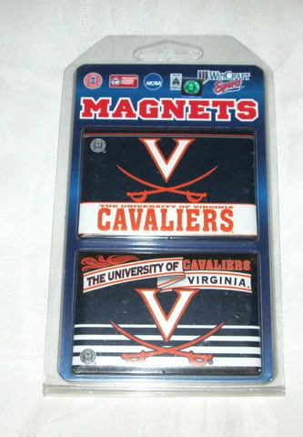 VIRGINIA CAVALIERS 2-PACK MAGNET SET #16 - NEW Cover