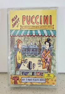 Mad About Puccini Cassettes USA 1993 Classical Music - Imagen 1 de 3
