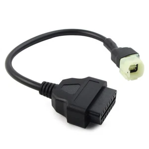 for Honda CBR600 1000RR 4 Pin to 16 Pin OBD2 Cable Connectors Diagnostic Adapter - Picture 1 of 5
