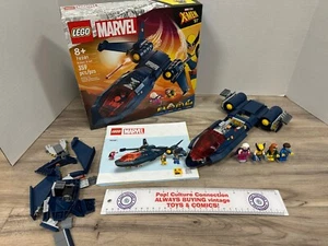 Lego Marvel 76281 X-Men 97' X-Jet Set 100% Complete In The Box - Picture 1 of 6