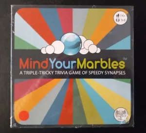 Mind Your Marbles A Triple-Tricky Trivia Game New/Sealed - Picture 1 of 4