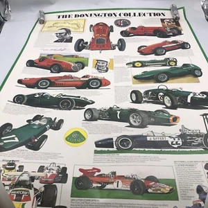 Vintage Alfa Romeo The Donington Collection Signed By Tom Wheatcroft Poster 35” - Picture 1 of 8