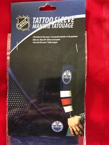 New Edmonton Oilers NHL Fan Tattoo Sleeve Official Free Shipping see description - Picture 1 of 4