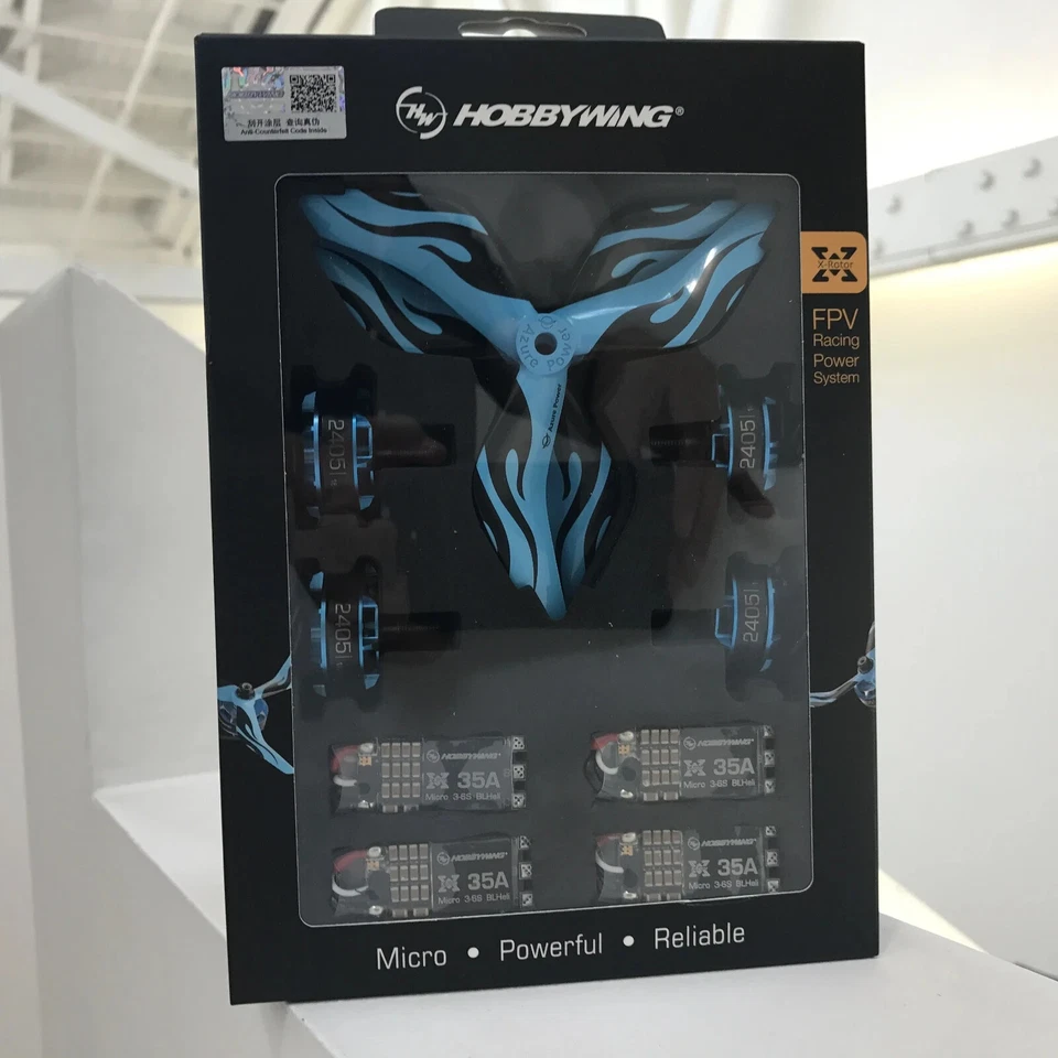 HobbyWing Hobby Wing HWA38040024 XRotor Drone Quadcopter FPV Combo 2405 motors - Image 1 of 1