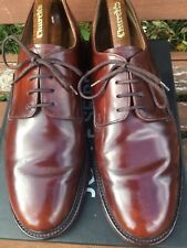 Grenson Mens Derby Shoes,Brown Leather, Sz 9,made In UK