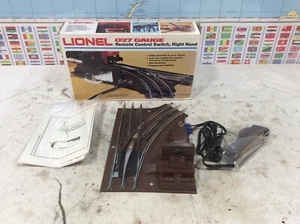 Lionel 6-5122 Fernbedienungsweiche 027 für Zuganlage rechts abbiegen - Bild 1 von 7