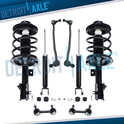8pc Front & Rear Struts + Shock Absorbers +Sway Bars for 2004-2008 Nissan Maxima - Image 1 of 4