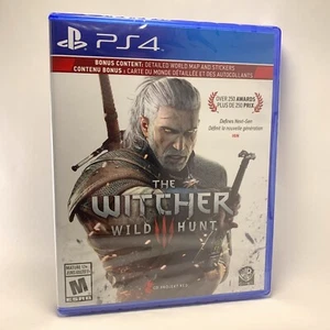 Witcher 3: Wild Hunt - PS4 (Playstation 4 New, Sealed) - Picture 1 of 12