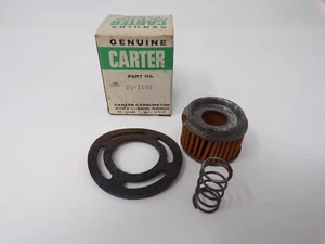 NOS Carter 30-119U NIB carburetor fuel filter for 1955 Packard & others? P - Picture 1 of 7