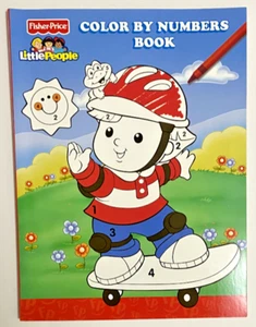 Fisher-Price Little People COLOR BY NUMBERS Book - Picture 1 of 1