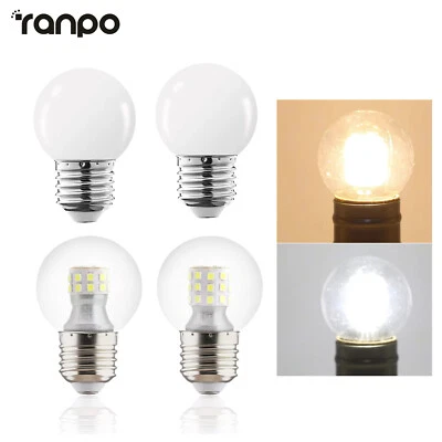 220V LED Globe Bulb 5W 7W 9W E27 Bombilla White G45 Home Style Globe Lamp - Image 1 of 4