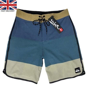UK Quiksilvers Mens Waterproof Casual Surf Shorts Board Swim Beach Pants Trunks - Picture 1 of 47