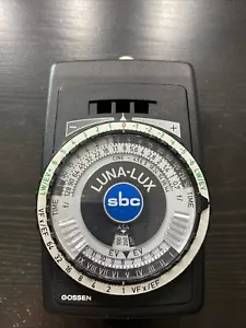 Compteur de lumière réfléchie et d'incident à base de LED GOSSEN LUNA-LUX SBC - Comme neuf - Photo 1 sur 9