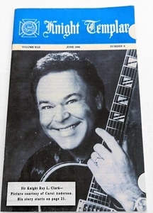 Knight Templar Magazines 1996  Country Singer Roy Clark Masonic Freemasonry - Picture 1 of 7