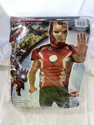 NOVA Roupa Cosplay Masculina Avengers Homem de Ferro Era de Ultron Tamanho XL SEM CAIXA - Imagem 1 de 4