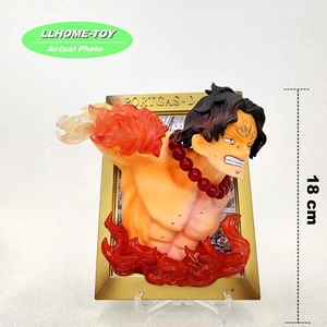 Anime OP Kids Portgas D Ace Flame Fire Fist Brother Figure Statue Toy Gift - Picture 1 of 9