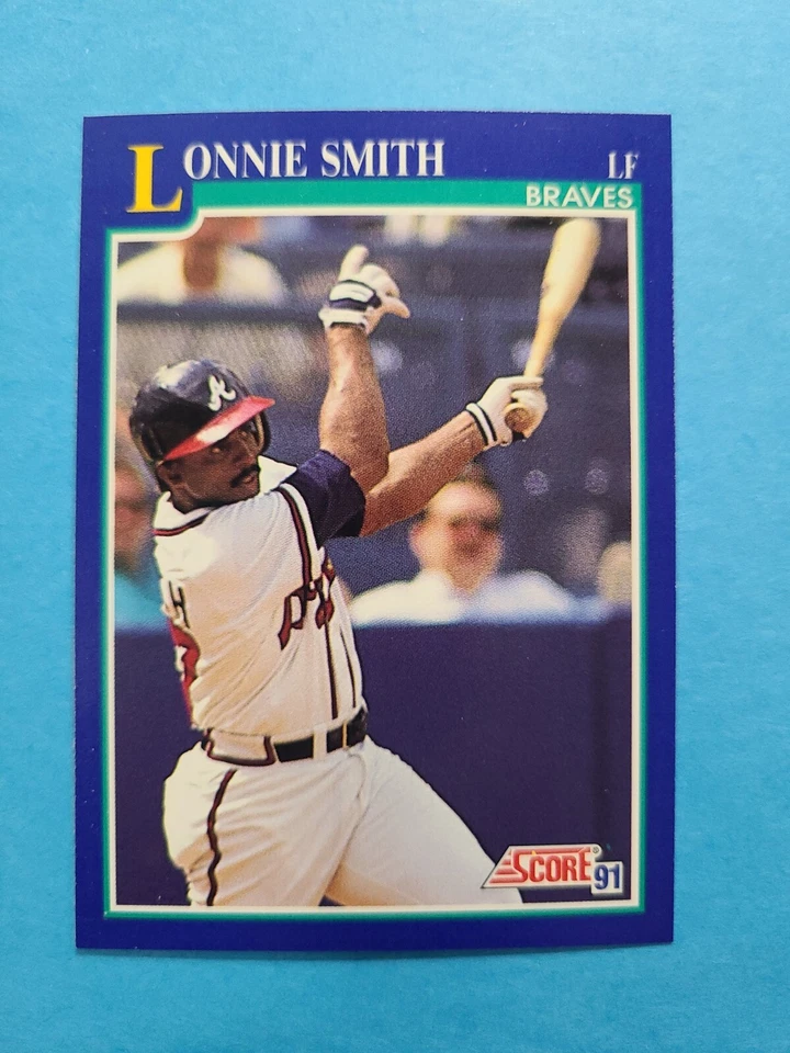 LONNIE SMITH 1991 SCORE BASEBALL CARD # 543 F4094 - Image 1 of 1