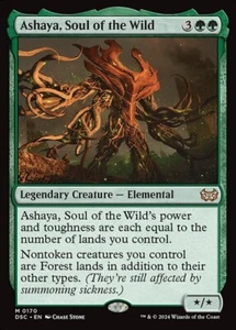 MTG - Ashaya, Soul of the Wild - Duskmourn Commander - Picture 1 of 1