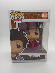 ZELDRIS - ¡The Seven Deadly Sins Funko POP! Figura de vinilo Animation #1501 - Imagen 1 de 5