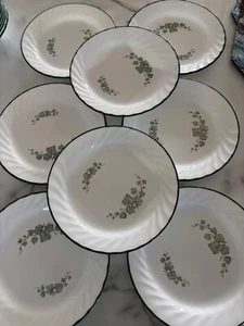 Corelle Callaway Ivy Swirl Set Of 8 Dessert Bread Plates 7.25” - Picture 1 of 3