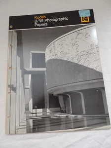 1978 Book - KODAK B/W PHOTOGRAPHIC PAPERS (G-1) - Picture 1 of 5