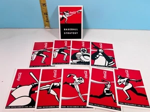 1997 Coca-Cola Baseball 10 Cards of Strategy in plastic holder. - Picture 1 of 2