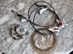 Formula R1 weiß Scheibenbremsen Set vo/hi Retro Kult - Bild 1 von 15