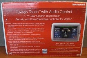 Honeywell Tuxedo Touch 7" WiFi Controller Keypad TUXWIFIS w/Audio Control Silver - Picture 1 of 6