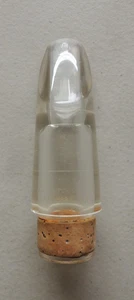 Vintage Perfectone #3 Clear Bb Clarinet Mouthpiece Good Condition - Picture 1 of 8