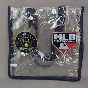 Milwaukee Brewers Connect/MLB Network Clear Tote Bag 2022 - Picture 1 of 5