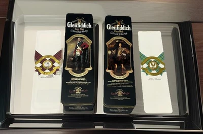 Glenfiddich Scotch Wiskey Clan Sinclair & Clan Murray Decorative Tins & History - Image 1 of 4