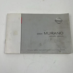 2004 Nissan Murano Owners Manual (book only) - Picture 1 of 6