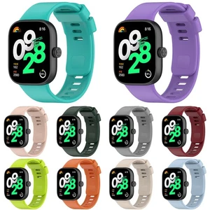 For Xiaomi Redmi Watch 4/5, Mi Band Pro 8/Pro 9 Watch Silicone Replacement Band - Picture 1 of 26