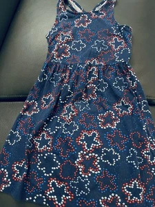 Girls Red,White and Blue Sundress From Carters, Size 5 - Picture 1 of 4