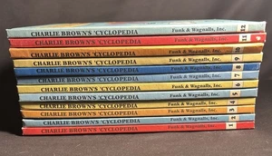 Charlie Brown’s 'Cyclopedia Book Set  1-12 Copyright 1980’s. Free Shipping - Picture 1 of 16