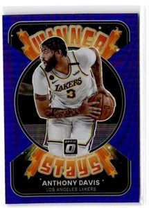 2021-22 Donruss Optic Anthony Davis #7 Winner Stays Purple Los Angeles Lakers - Bild 1 von 2