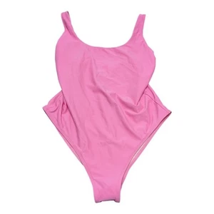 Cupshe One Piece Swimsuit Women's Large Pink Resortwear Vacation New with Tags - Picture 1 of 8