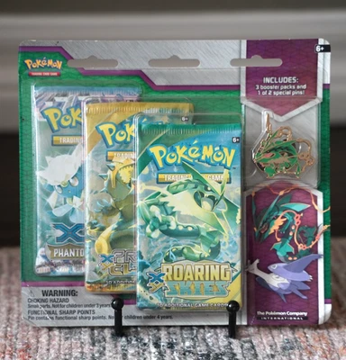 Pokémon XY Phantom Forces + Roaring Skies Primal 3-Pack Blister Factory Sealed - Image 1 of 4