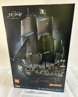 Lego 10365 Capitán Jack Sparrow Barco Pirata Perla Negra - NISB - Vendedor de EE. UU. Foto 1 de 4