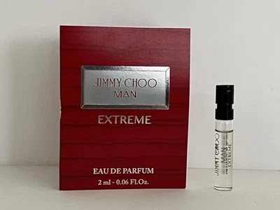 JIMMY CHOO MAN EXTREME EAU DE PARFUM VIAL SPRAY MUESTRA 0,06 OZ / 2 ml Nuevo Foto 1 de 2