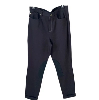 Brooks Brothers 麂皮绒补丁骑行裤 14 码 — 第 1/4 张图片