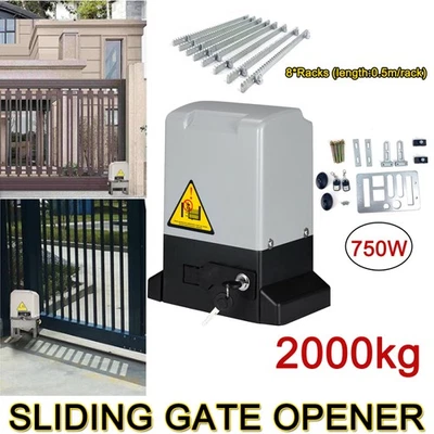 Automatic Sliding Gate Opener Rack Driven Sliding Gate Motor with Remote Control - Image 1 of 4