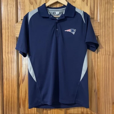 New England Patriots Men’s Golf Polo M NFL Team Apparel Football Sports Wear - Image 1 of 4