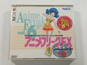 ANIME FREAK VOL.6 NEC PC-FX NTSC-JAPAN (COMPLETE WITH SPIN/REG CARD - GOOD CONDI - Picture 1 of 9