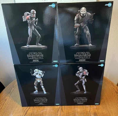 LOTE DE 4 estatuas Kotobukiya ArtFX Star Wars The Bad lote escala 1/7 Foto 1 de 3