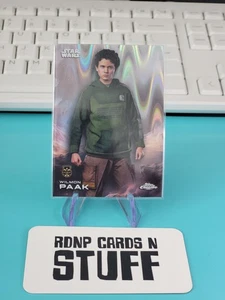 2025 Topps Chrome Star Wars Wilmon Pak Debut Raywave Refractor Andor #192 A26 - Bild 1 von 2