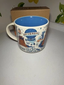 Universal Studios Orlando Resort Starbucks Been There Series 14oz Mug 2024 NIB - Picture 1 of 3